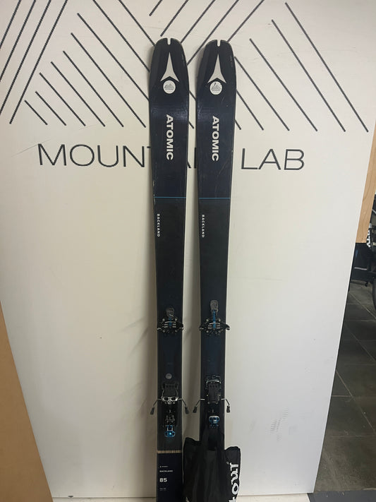 Atomic Backland 85 + Salomon MTN binding + Contour Hybrid vellen - Mountain Lab