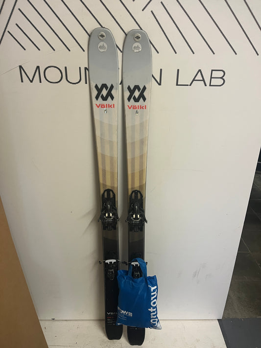 Volkl Rise 80 (156cm) + Marker Alpinist Rental + Contour vellen - Mountain Lab