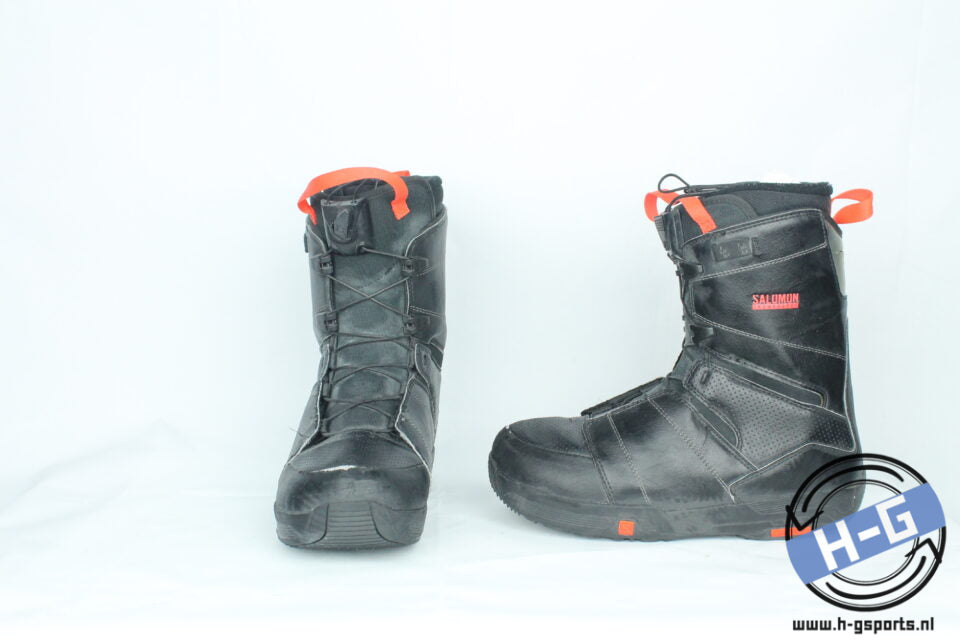 Salomon Snelsluit black red - 26MP/40.5EU